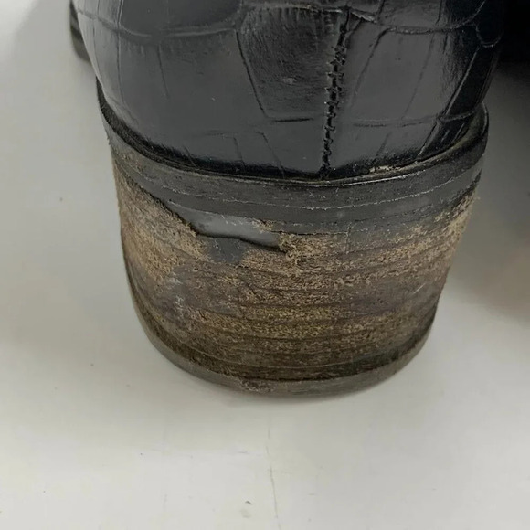 Ugg Australia Women's Keller Croc Leather Ankle Slip On Chelsea Boot Size 7/38‎ - Picture 9 of 16